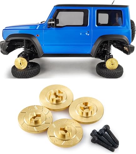 Amazon.com: Zolikar RC Brass Hex Hub Adapters with Brake Disc for